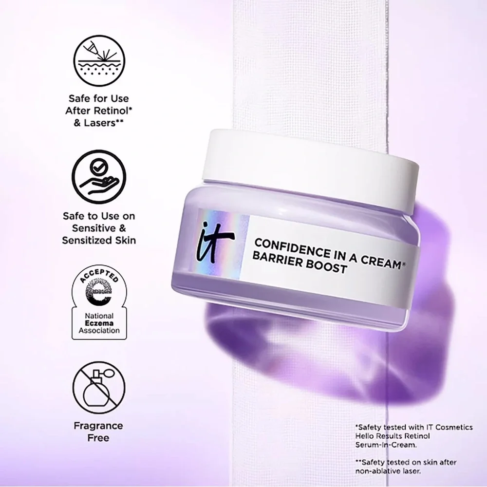 IT Cosmetics Confidence in a Cream Barrier Boost Skin Barrier Repair-7ML